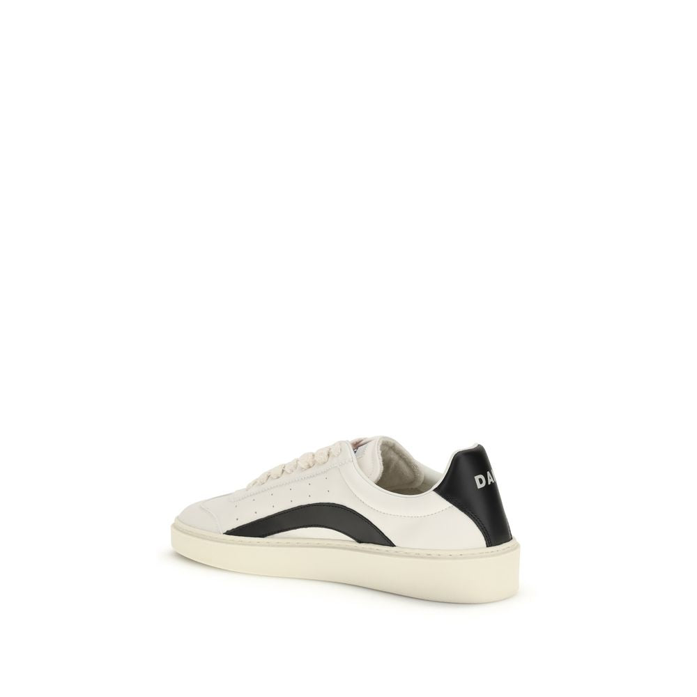 Multicolor Kalbsleder Bos Taurus Low Top Sneakers