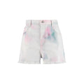 Multicolor-Denim-Shorts