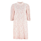 White Viscose Casual Dress