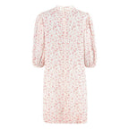 White Viscose Casual Dress