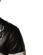 Black Guns n' Roses FullZip Men Biker Jacket