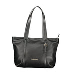 Black Polyurethane Women's Bag for Sophisticated Accessorizing