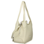 Bianco Polyurethane Women's Bag