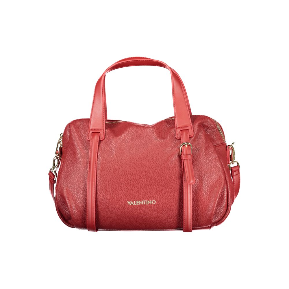 Damenhandtasche aus rotem Polyurethan