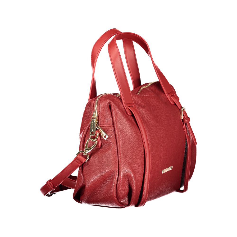 Damenhandtasche aus rotem Polyurethan