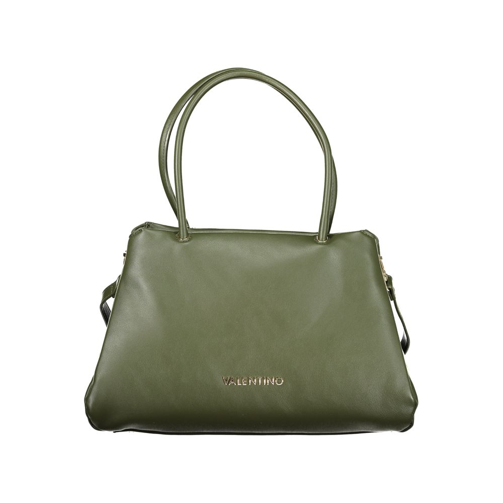Grüne Polyurethan-Damenhandtasche