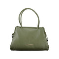 Grüne Polyurethan-Damenhandtasche