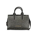 Red Polyurethane Womens Bag with Adjustable Shoulder Strap