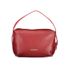 Rosso Polyurethane Women's Bag with Adjustable Strap