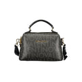 Nero Poliuretano Donna Bag with Adjustable and Removable Strap