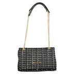Black Polyester Womens Bag