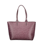Rosso Polyurethane Women's Bag with Handles