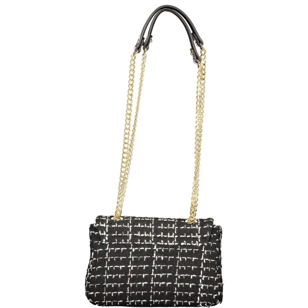 Black Polyurethane Women's Bag