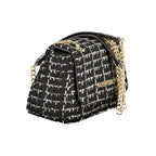 Black Polyurethane Women's Bag