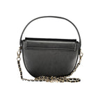 Damenhandtasche aus schwarzem Polyurethan
