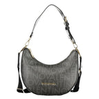 Women's Black Polyurethane Bag