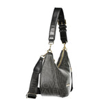 Women's Black Polyurethane Bag