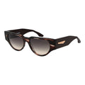 Occhiali da sole in acetato marrone