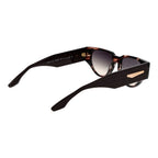 Occhiali da sole in acetato marrone