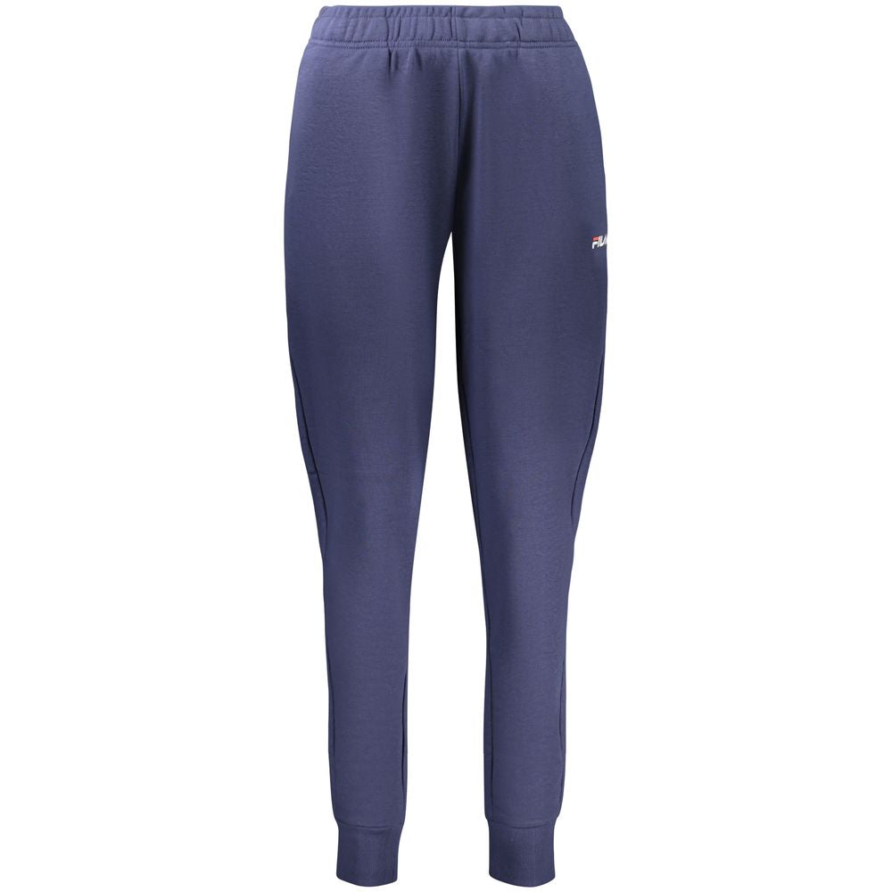 Blaue Bio-Baumwoll-Damensweatpant