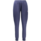 Blaue Bio-Baumwoll-Damensweatpant
