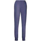Blaue Bio-Baumwoll-Damensweatpant