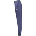 Blaue Bio-Baumwoll-Damensweatpant