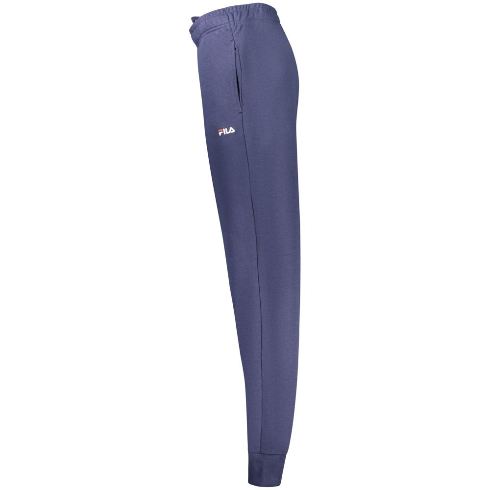 Blaue Bio-Baumwoll-Damensweatpant