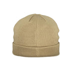 Men's Beige Polyacrylic Cap