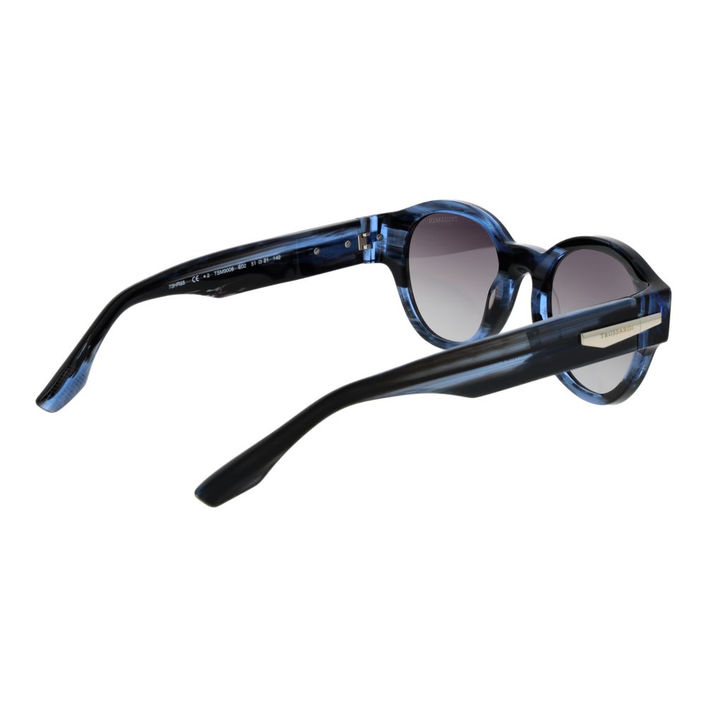 Sonnenbrille aus schwarzem Acetat
