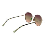 Sonnenbrille aus Roségold-Metall