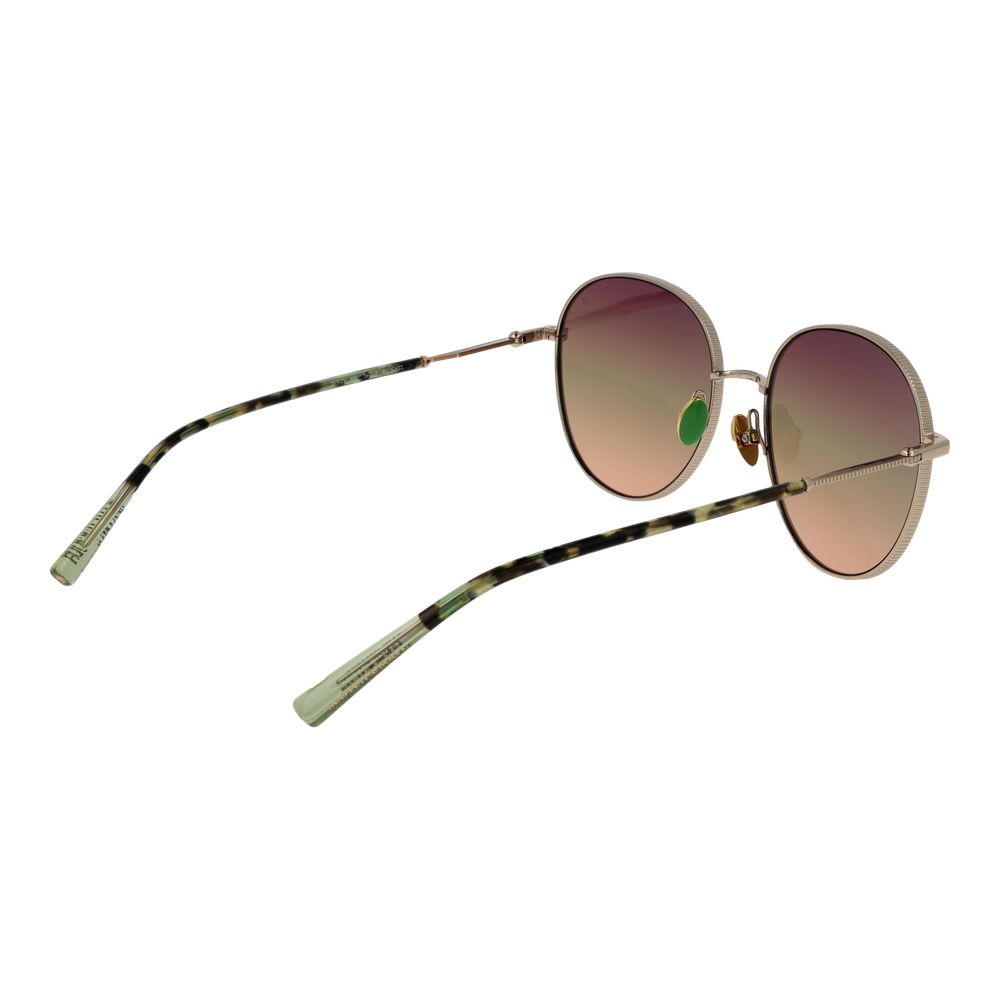 Sonnenbrille aus Roségold-Metall