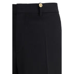 Black Wool Oves Aries Dress Pants